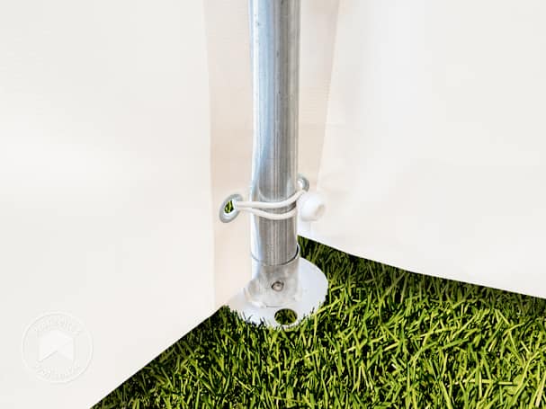 Aufbau eines Pagodenzelts 1