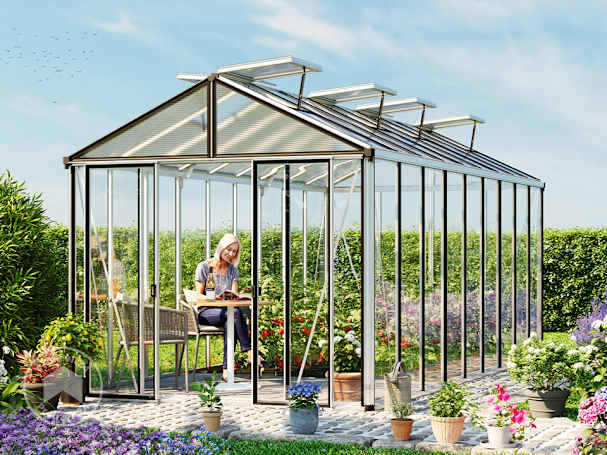 Das XXL-Gewächshaus HERA 9 kaufen