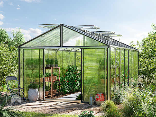 Das große Gewächshaus ASTERIA 25 PREMIUM kaufen
