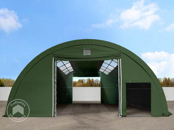 Robuste Rundbogenhalle mit 10 m Länge