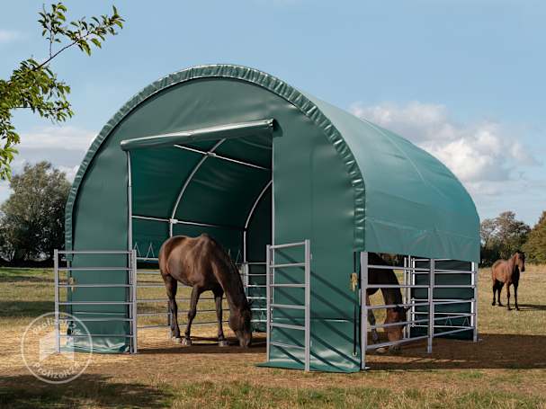 Ein kleines Weidezelt 4x4 m kaufen