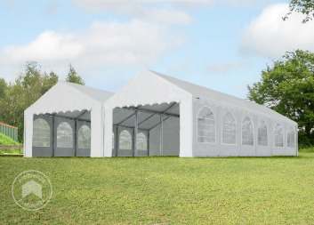 Partyzelte miteinander verbinden