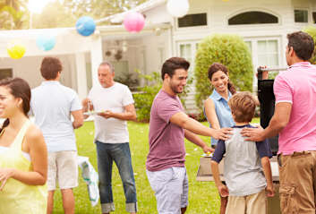 Eine Gartenparty planen