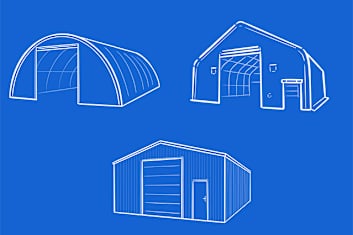 Massive Lagerhalle oder Zelthallen in der Landwirtschaft?