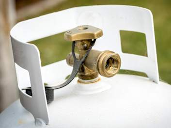 Gewächshausheizung mit Gas