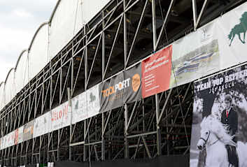 Zelte auf der Islandpferde WM im Einsatz