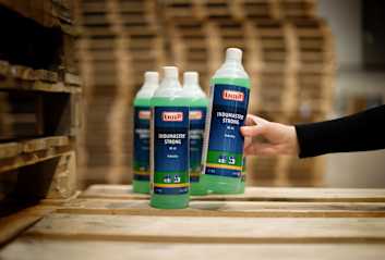 Reinigungsmittel für Partyzelte