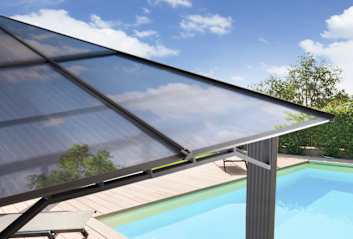 Gartenpavillon beim Pool