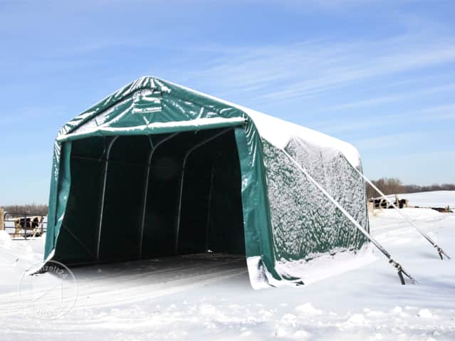 Eine Zeltgarage mit inkludierter Statik kaufen