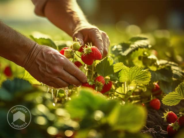 Süße Erdbeeren richtig anbauen