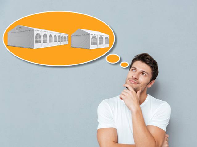 Die richtige Zeltgröße errechnen