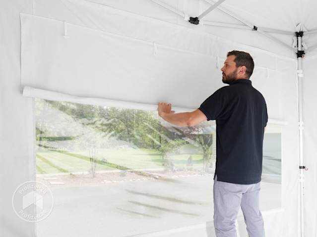 Schwer entflammbaren Faltpavillon kaufen