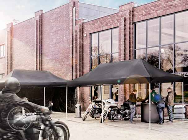 Einen flexiblen Faltpavillon 3x6 m kaufen