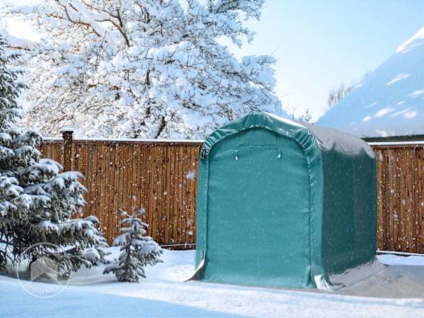 Eine winterfeste Zeltgarage kaufen