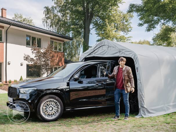manuelle einfache falten carport tragbare mobile auto schutz zelt  abdeckungen parkhaus