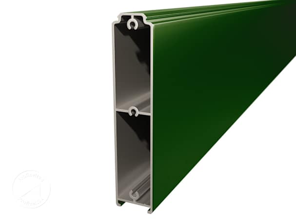 Stabiles Hochbeet aus Aluminium-Hohlkammerprofilen