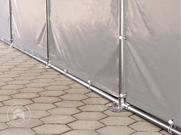 Lagerzelt 4x8 ohne Fundament