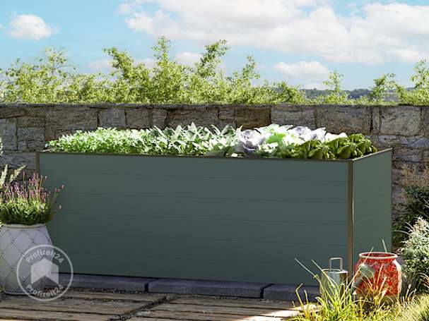 Stabiles Hochbeet aus Aluminium