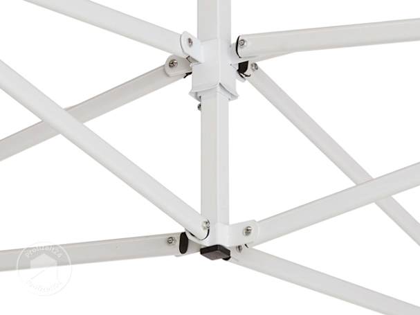 Ein wasserdichter Pavillon 3x3 m aus robustem Stahl