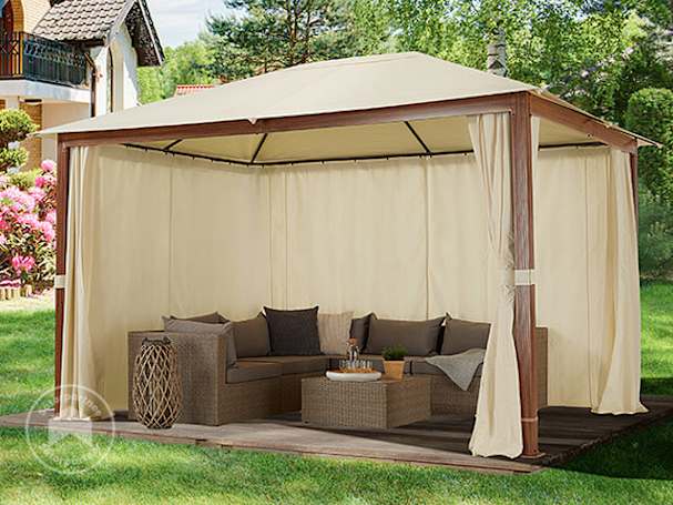 A természetes Forest kerti pavilon megvásárlása 3x4 m-es méretben