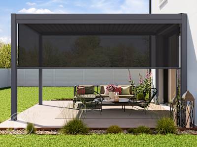 Rullgardin för Premium-pergola