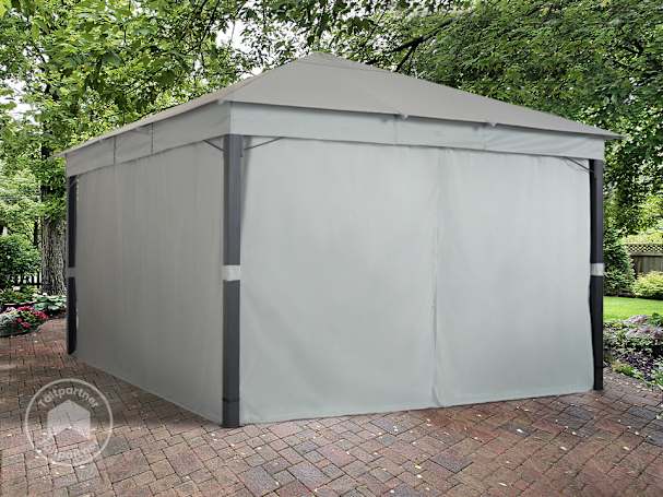 Paviljong helt stängd