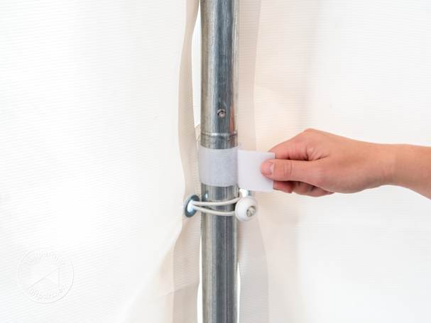 Montering av ett pagodatält 5