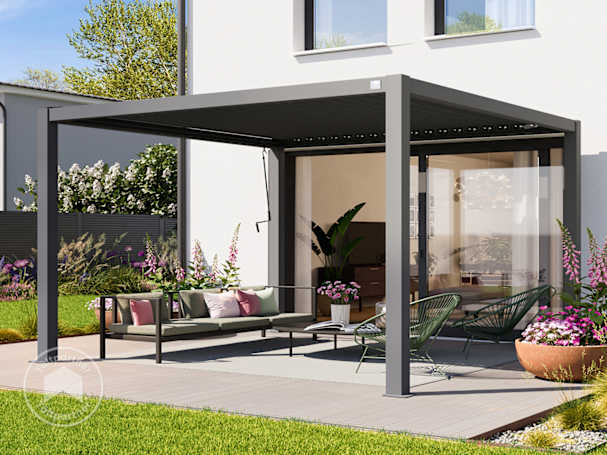 Så monterar du din 4x4 m pergola