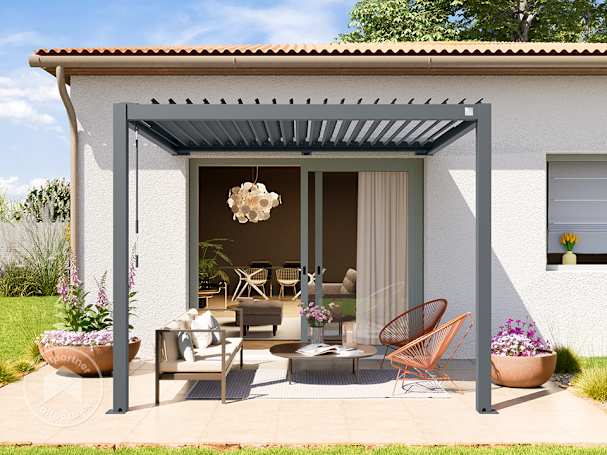 Letar du efter en väggmonterad pergola?