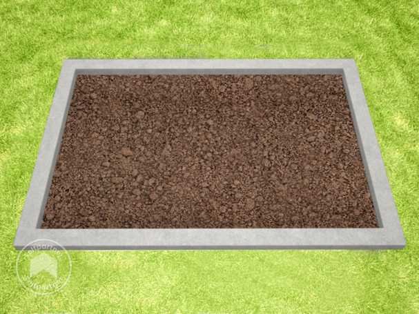 Opbygning af et solidt drivhusfundament i beton