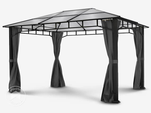 Vandtætte havepavilloner med hardtop-tag