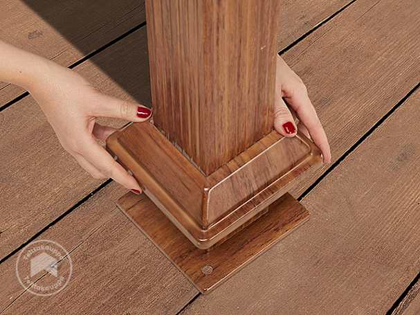 Paviljonki 3x4 puun näköisenä