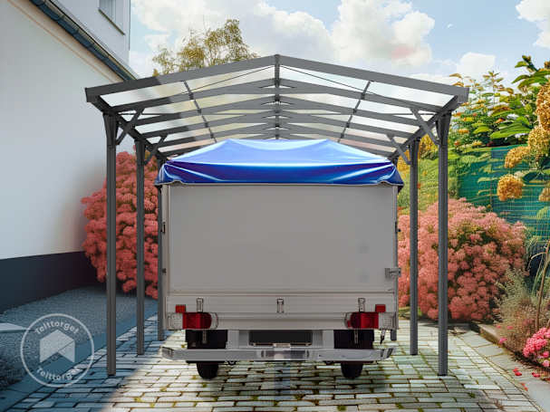 Carport for tilhenger