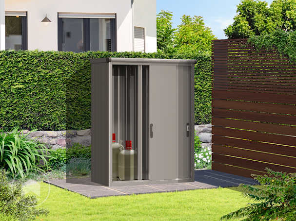 armadio da esterno per bombole a gas