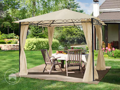 Gazebo da giardino Paradise