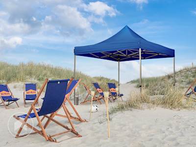 Gazebo portatile 3x3 blu