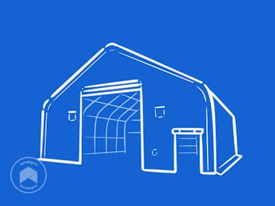 Disegno di una tendostruttura