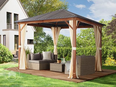 gazebo da giardino 3x3