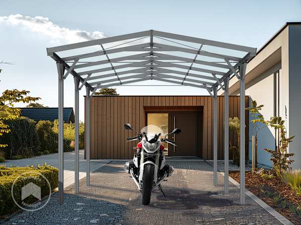 Carport tettoia per moto