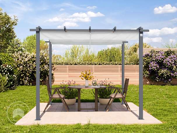 Pergola grigia