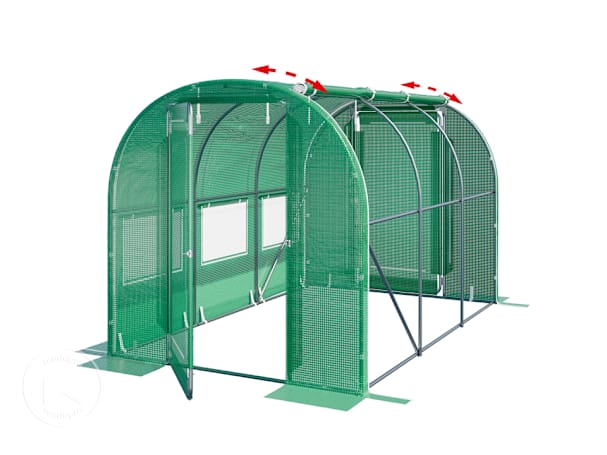 Telo laterale della serra tunnel Premium