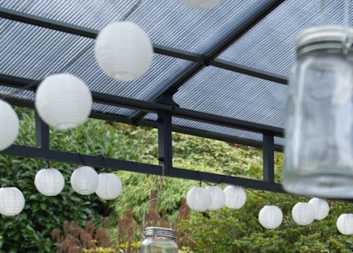 Gazebo come salotto all'aperto