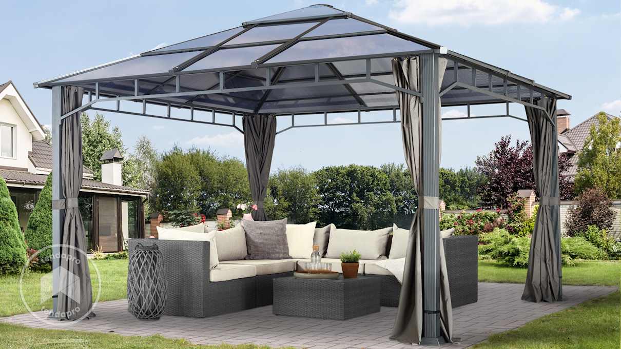 Gazebo 4x4 per Ogni Esigenza Tendoni per Feste, Gazebo da Giardino