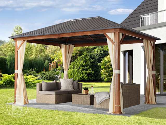 Gazebo da giardino forest 3x4