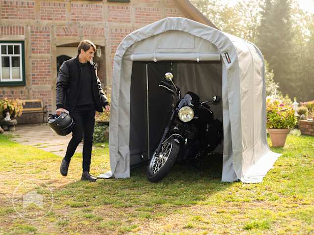 Tenda garage mobile per moto