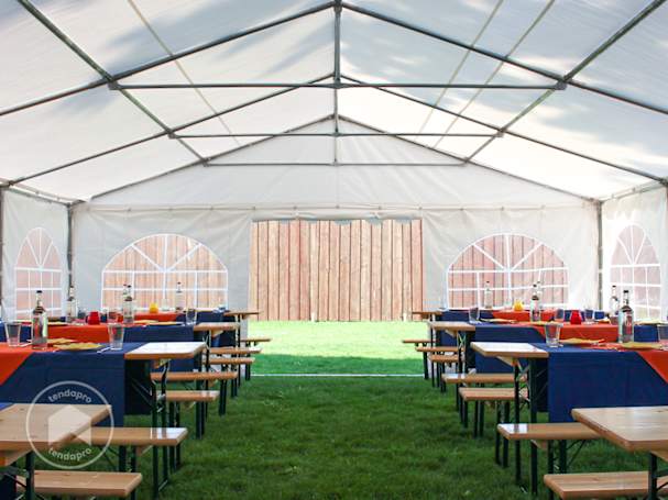 Pareti laterali con finestre per un ambiente illuminato