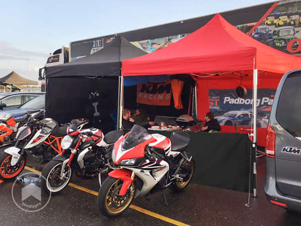 Stand per fiera da esterno