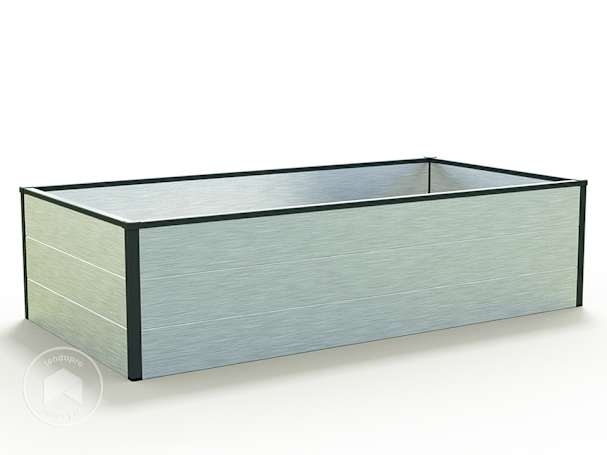 Orto rialzato in alluminio